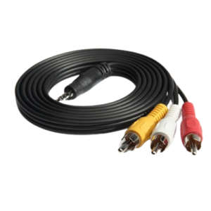STEREO - 3RCA 3.5MM X 1.8M
