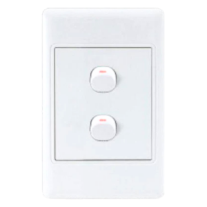 LIGHT SWITCH 2 LEVER